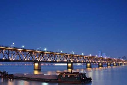 钱塘江大桥夜景