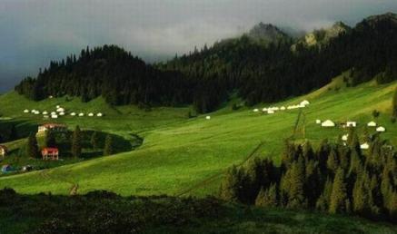 南山风景区在市以南的县境内,是一个地处亚欧腹心